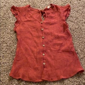 Boho blouse juniors size small